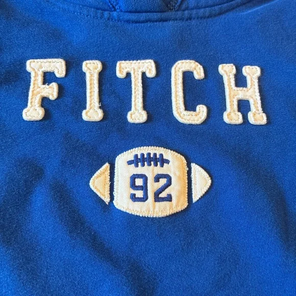 Abercrombie & Fitch Royal Blue Fleece - Picture 2 of 6